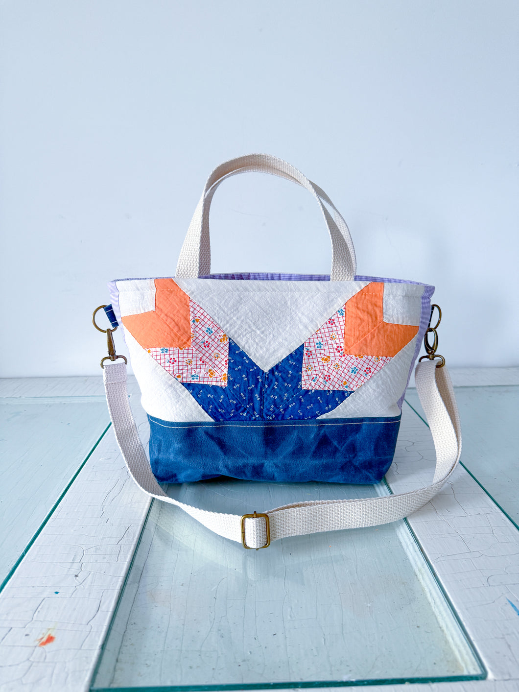 One-of-a-Kind: Touching Stars Project Bag (with detachable strap)