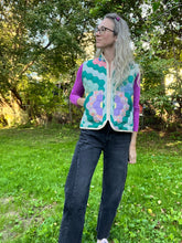 Load image into Gallery viewer, One-of-a-Kind: Grandmother&#39;s Flower Garden Vest #2
