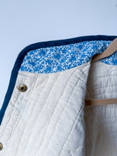 Load image into Gallery viewer, One-of-a-Kind: Ocean Waves Flora Jacket (S)
