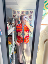 Load image into Gallery viewer, One-of-a-Kind: Deadstock Southwestern Blanket Vest (M)
