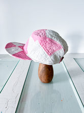 Load image into Gallery viewer, One-of-a-Kind: Pink Dove in the Window 5 Panel Hat

