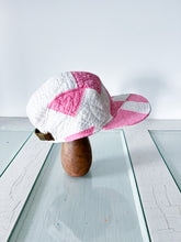 Load image into Gallery viewer, One-of-a-Kind: Pink Dove in the Window 5 Panel Hat
