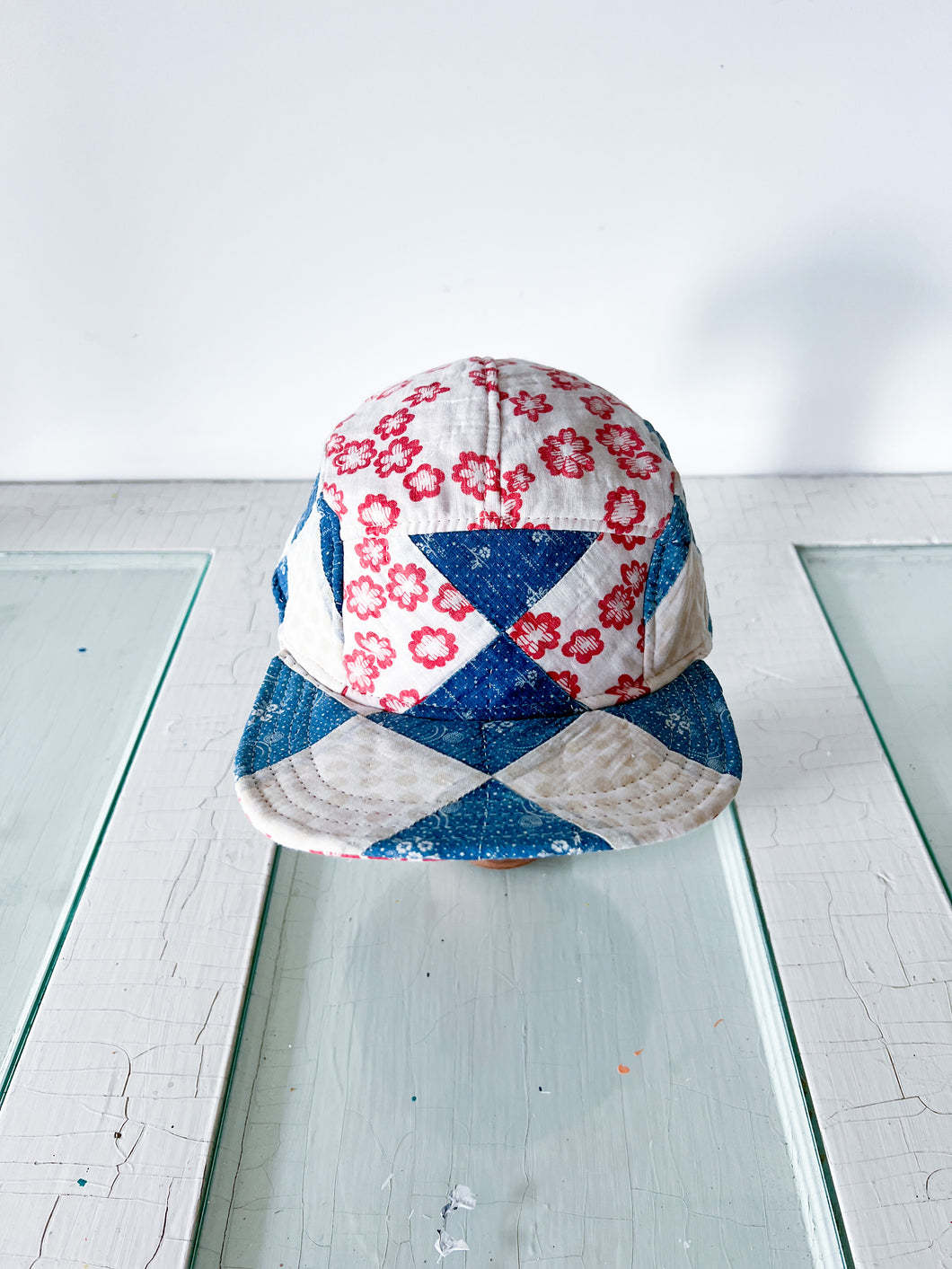 One-of-a-Kind: Cross in the Square 5 Panel Hat