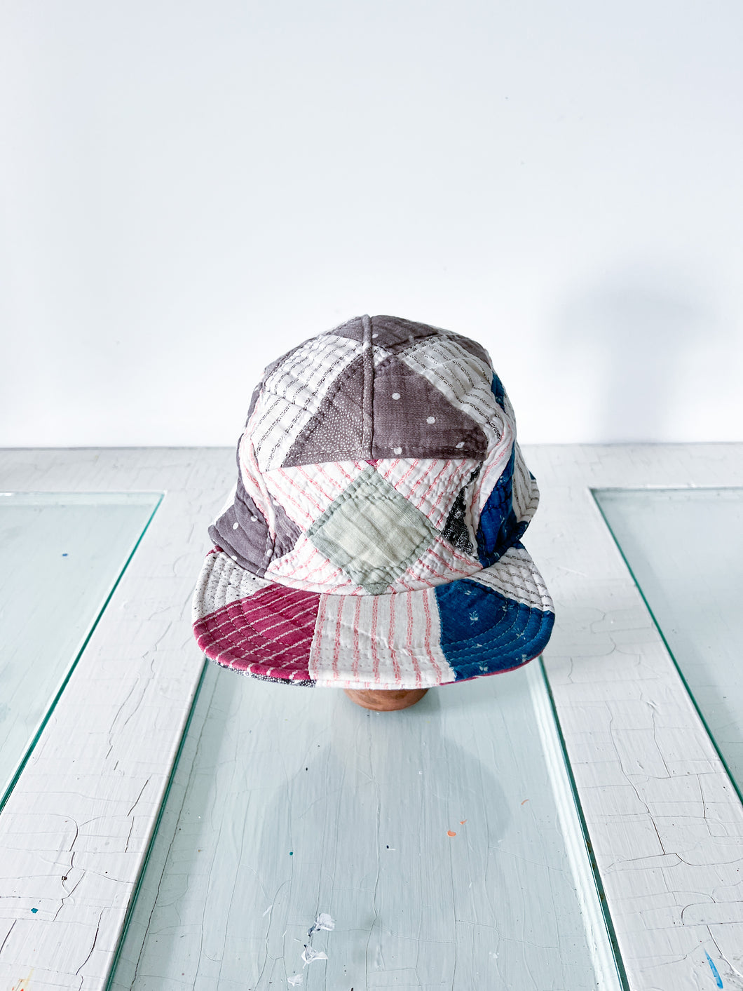 One-of-a-Kind: Cross Bar Block 5 Panel Hat