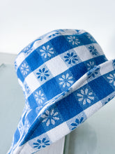 Load image into Gallery viewer, One-of-a-Kind: Gingham Picnic Bucket Hat (Adult S/M)
