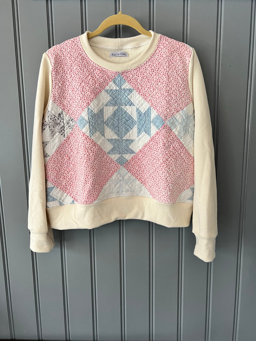 One-of-a-Kind: Square and Star Pullover (L)