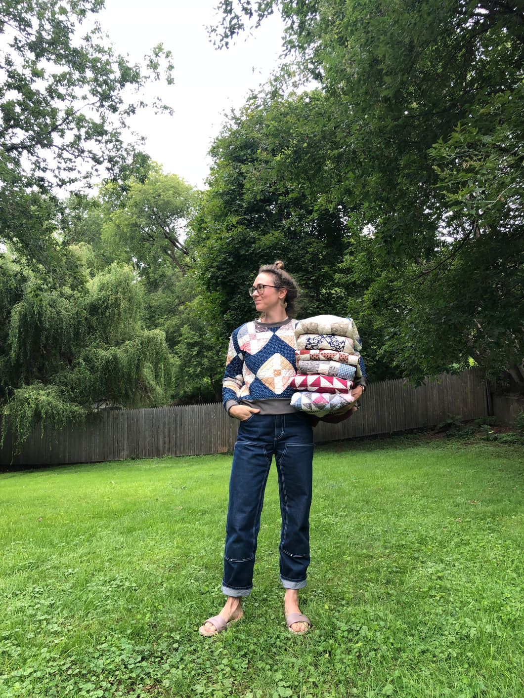Supply Your Own Quilt: All Quilt Pullover