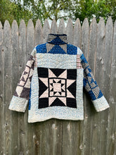 Load image into Gallery viewer, One-of-a-Kind: Stars and Squares Chore Coat
