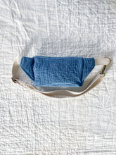 Load image into Gallery viewer, One-of-a-Kind: Indigo Overdyed Snack Pocket #4
